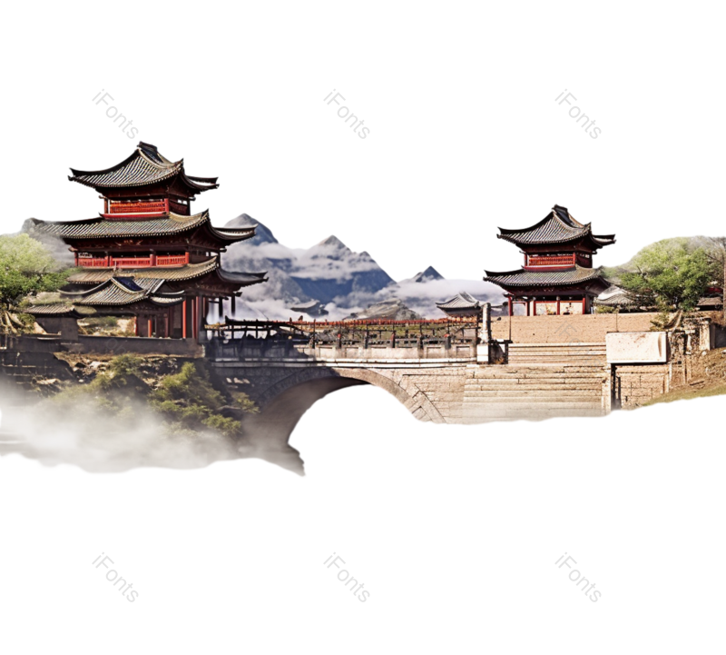 雪山图片,天空元素,云朵PNG,免抠素材
